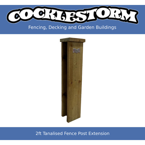 2ft tanalised timber concrete - 2ft, timber/concrete