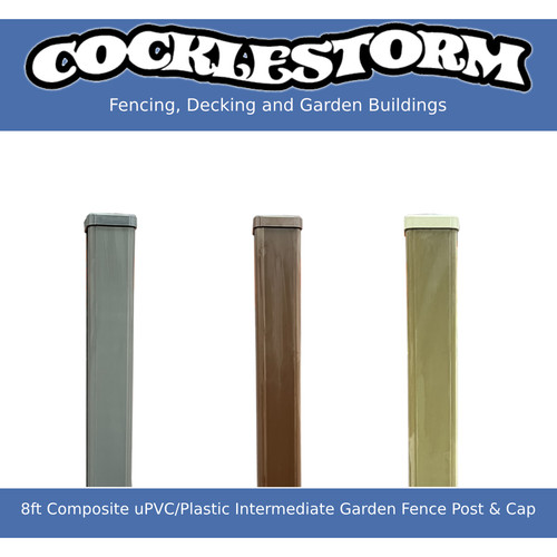 8ft composite upvc plastic - composite, upvc/plastic