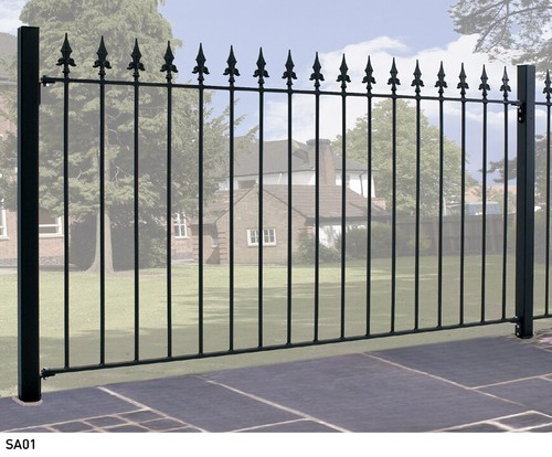 Fence panels railings - railings, steel