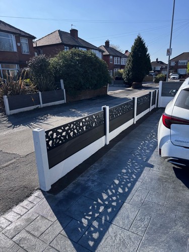 2ft composite fence - , kit