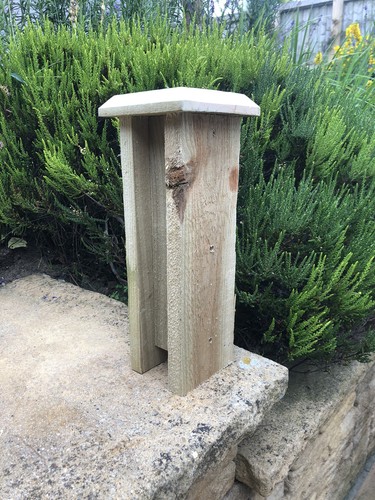 Treated fence post extenders - fence,