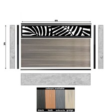 3ft composite fence kit with