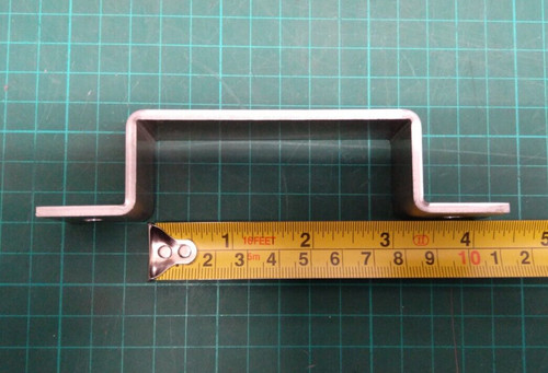 Concrete fence post panel clip - panel,