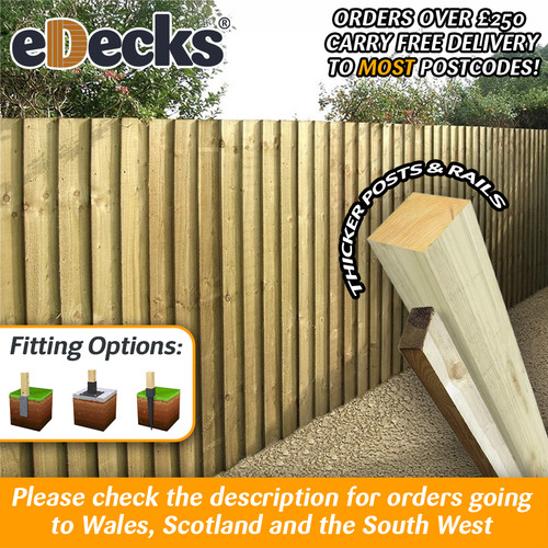 Premium featheredge post - premium, &
