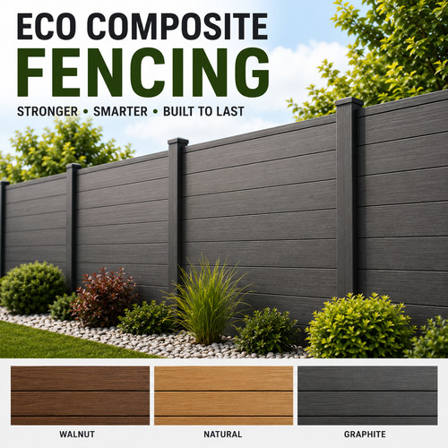 Eco composite fencing - composite,